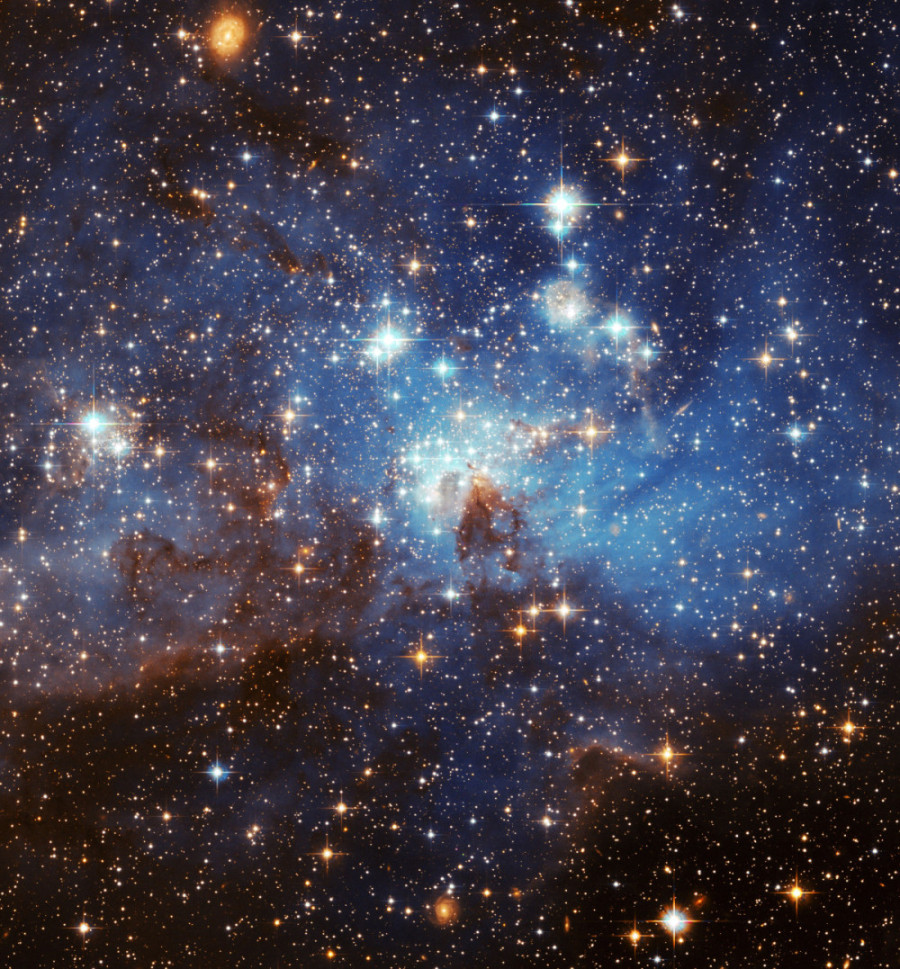 Star Forming Region LH95 in the Large Magellanic Cloud-NOFRAME